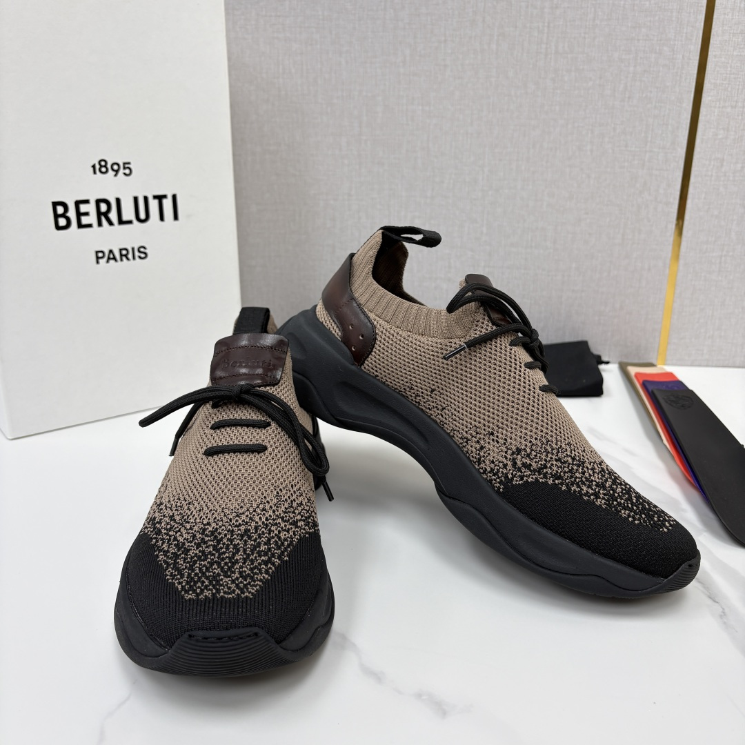 💋💍Berlut* 布鲁提新品 升级版第二代大底 Shadow飞织运动鞋 原版开发打造 官方 13,600 作 💋💍Berlut* 布鲁提新品 升级版第二代大底 Shadow飞织运动鞋 原版开发打造 官方 13,600 作