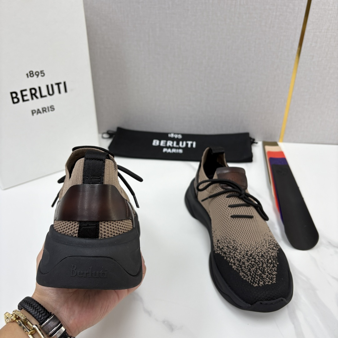 💋💍Berlut* 布鲁提新品 升级版第二代大底 Shadow飞织运动鞋 原版开发打造 官方 13,600 作 💋💍Berlut* 布鲁提新品 升级版第二代大底 Shadow飞织运动鞋 原版开发打造 官方 13,600 作