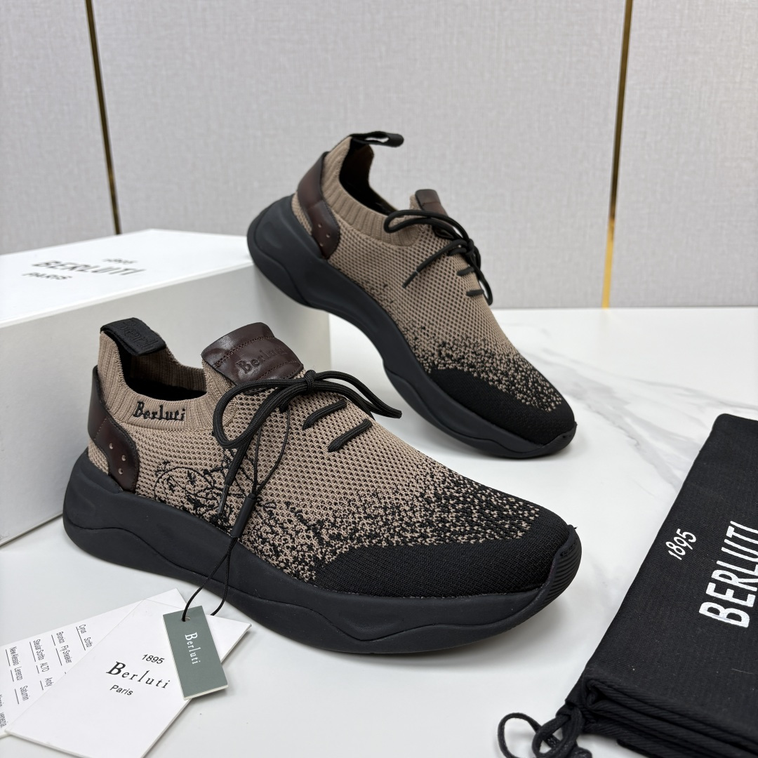 💋💍Berlut* 布鲁提新品 升级版第二代大底 Shadow飞织运动鞋 原版开发打造 官方 13,600 作 💋💍Berlut* 布鲁提新品 升级版第二代大底 Shadow飞织运动鞋 原版开发打造 官方 13,600 作