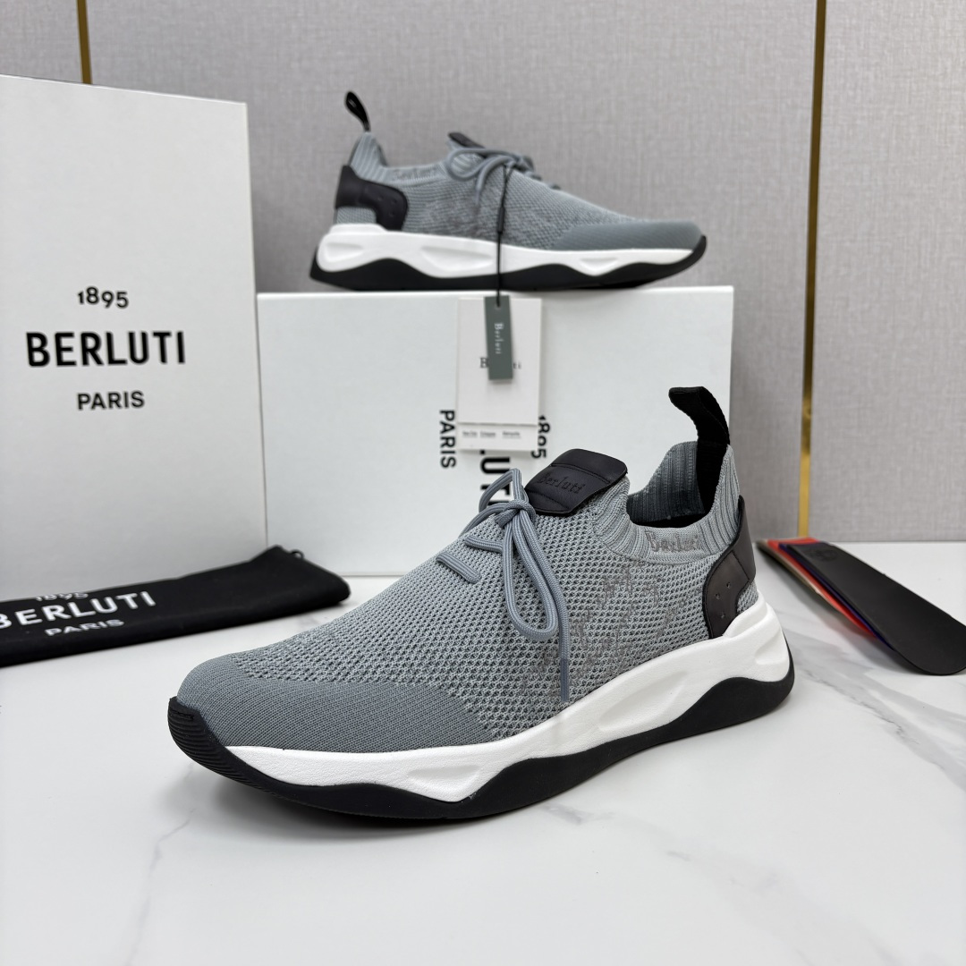 💋💍Berlut* 布鲁提新品  升级版第二代大底 Shadow飞织运动鞋  原版开发打造   官方  13,600 作