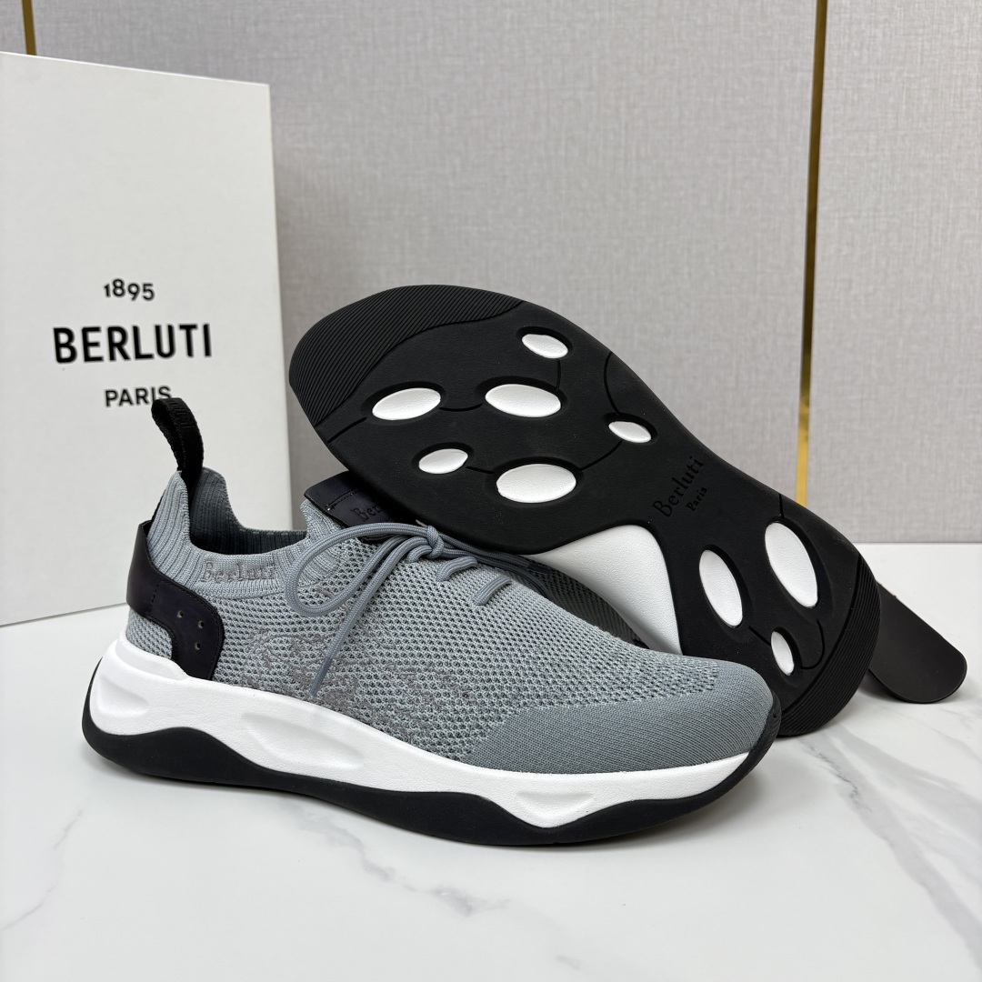 💋💍Berlut* 布鲁提新品  升级版第二代大底 Shadow飞织运动鞋  原版开发打造   官方  13,600 作