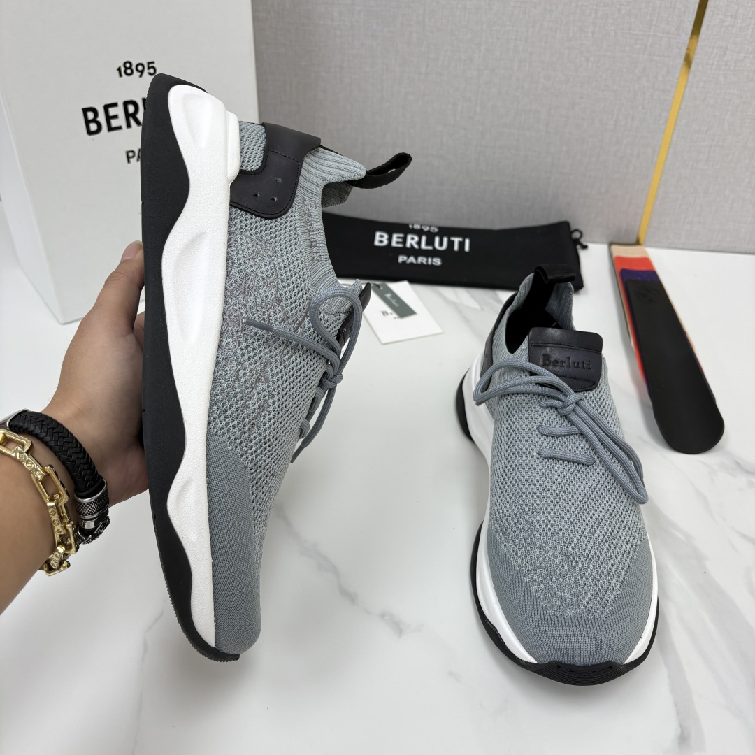 💋💍Berlut* 布鲁提新品  升级版第二代大底 Shadow飞织运动鞋  原版开发打造   官方  13,600 作