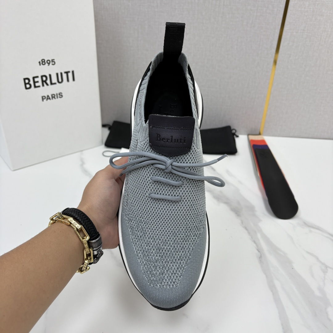 💋💍Berlut* 布鲁提新品  升级版第二代大底 Shadow飞织运动鞋  原版开发打造   官方  13,600 作