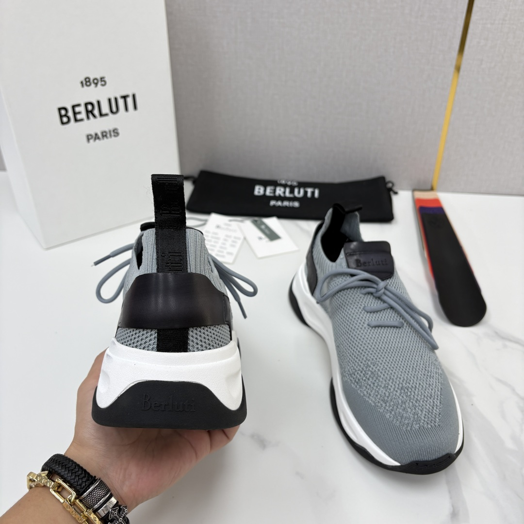 💋💍Berlut* 布鲁提新品  升级版第二代大底 Shadow飞织运动鞋  原版开发打造   官方  13,600 作
