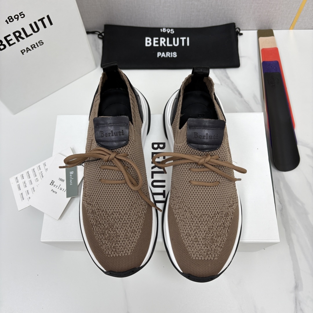 💋💍Berlut* 布鲁提新品 升级版第二代大底 Shadow飞织运动鞋 原版开发打造 官方 13,600 作 💋💍Berlut* 布鲁提新品 升级版第二代大底 Shadow飞织运动鞋 原版开发打造 官方 13,600 作
