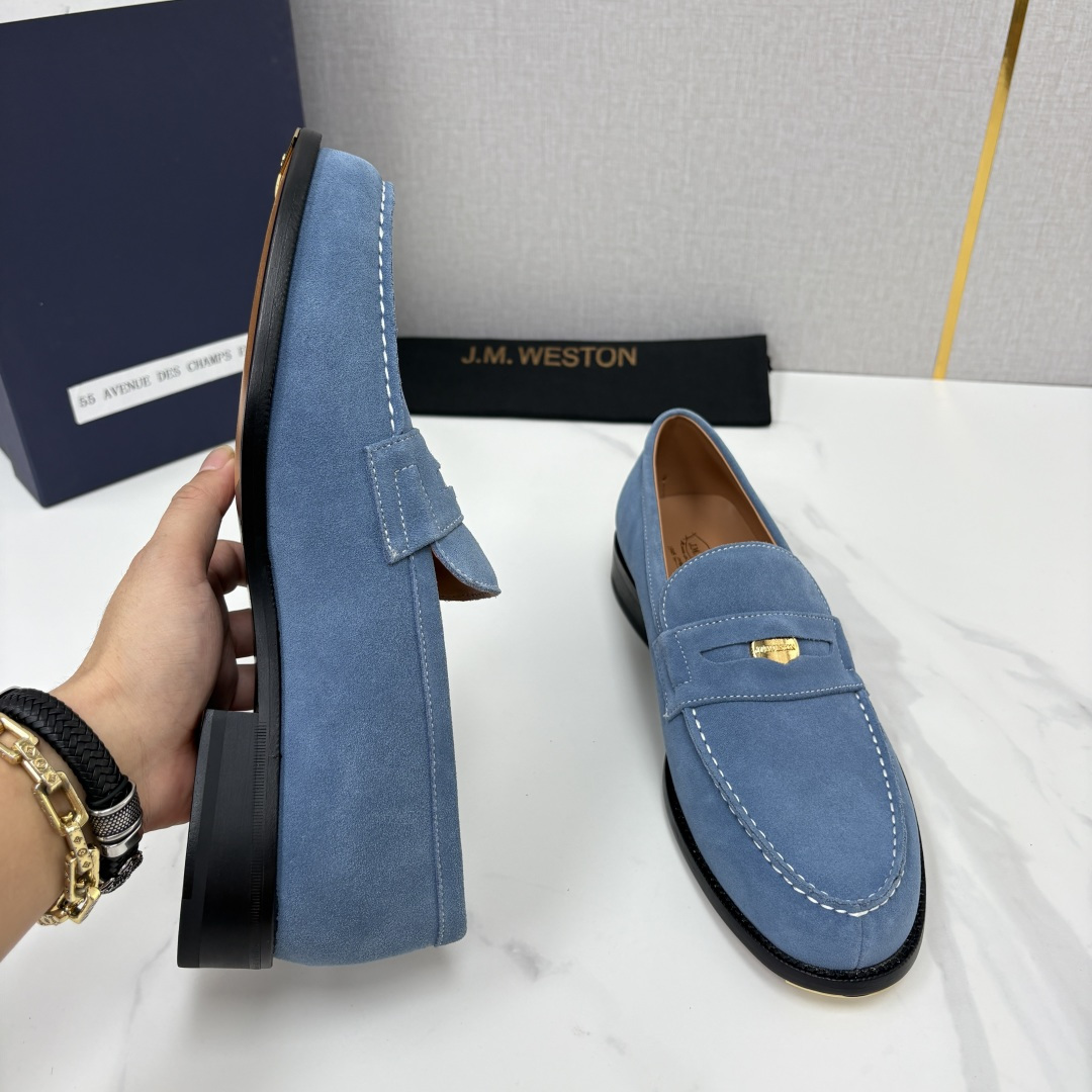 💋💍J.M.Westo*n  威士-顿    品牌经典 180 系列乐福鞋皮鞋   法国顶级皮鞋品牌  威士-顿皮鞋品牌