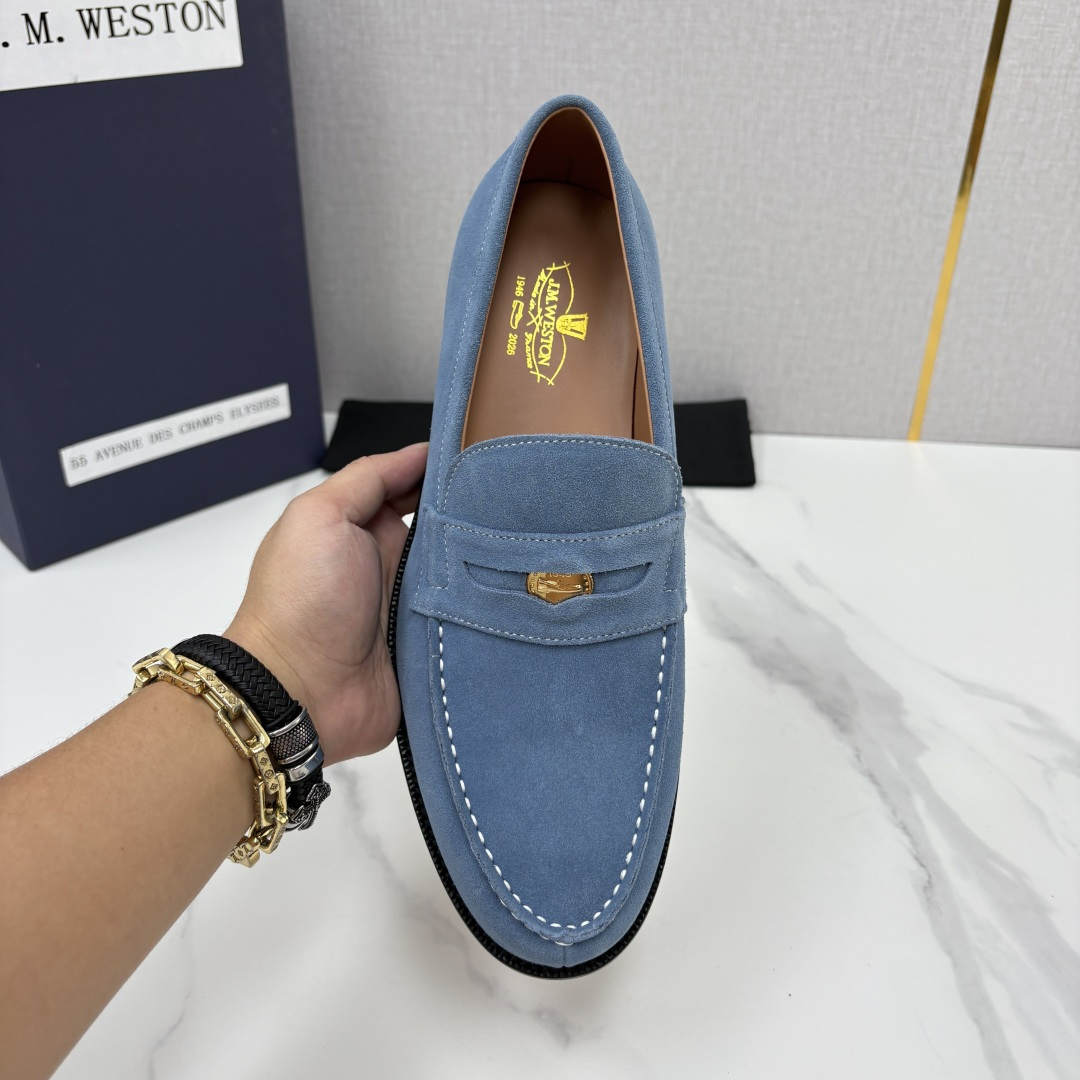 💋💍J.M.Westo*n  威士-顿    品牌经典 180 系列乐福鞋皮鞋   法国顶级皮鞋品牌  威士-顿皮鞋品牌