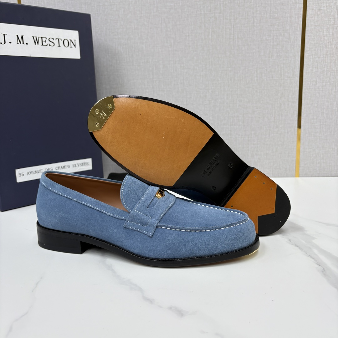💋💍J.M.Westo*n  威士-顿    品牌经典 180 系列乐福鞋皮鞋   法国顶级皮鞋品牌  威士-顿皮鞋品牌