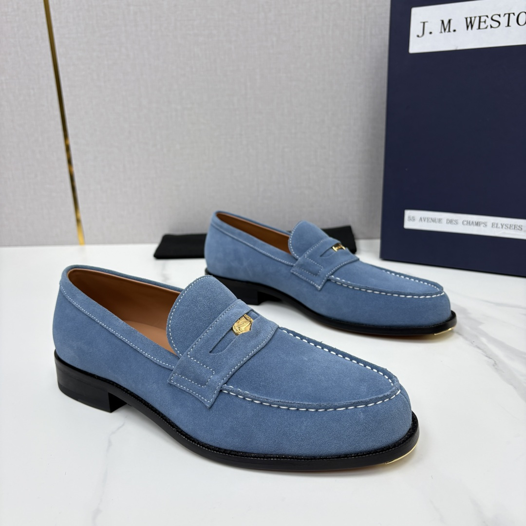 💋💍J.M.Westo*n  威士-顿    品牌经典 180 系列乐福鞋皮鞋   法国顶级皮鞋品牌  威士-顿皮鞋品牌