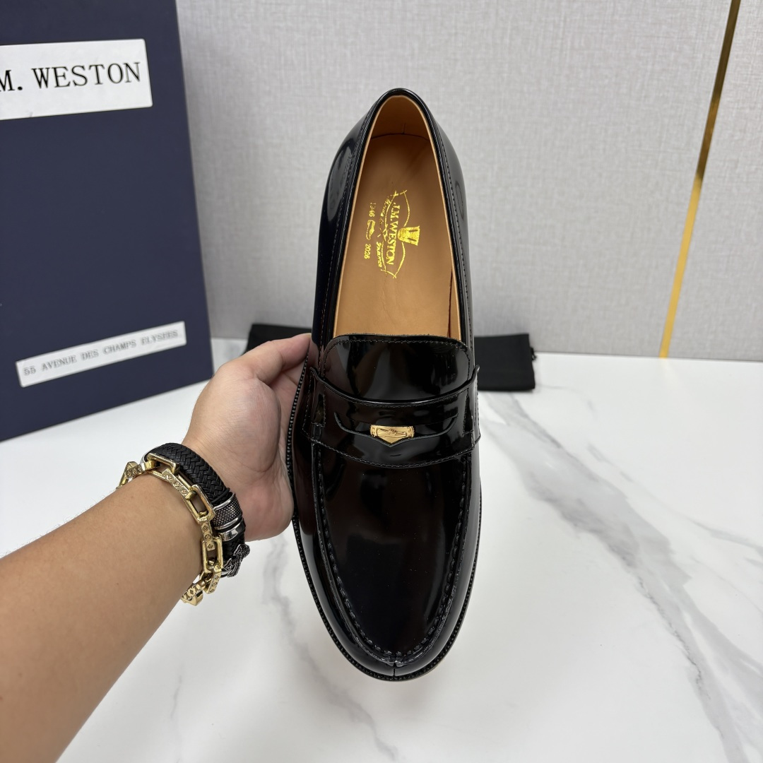 💋💍J.M.Westo*n  威士-顿    品牌经典 180 系列乐福鞋皮鞋   法国顶级皮鞋品牌  威士-顿皮鞋品牌