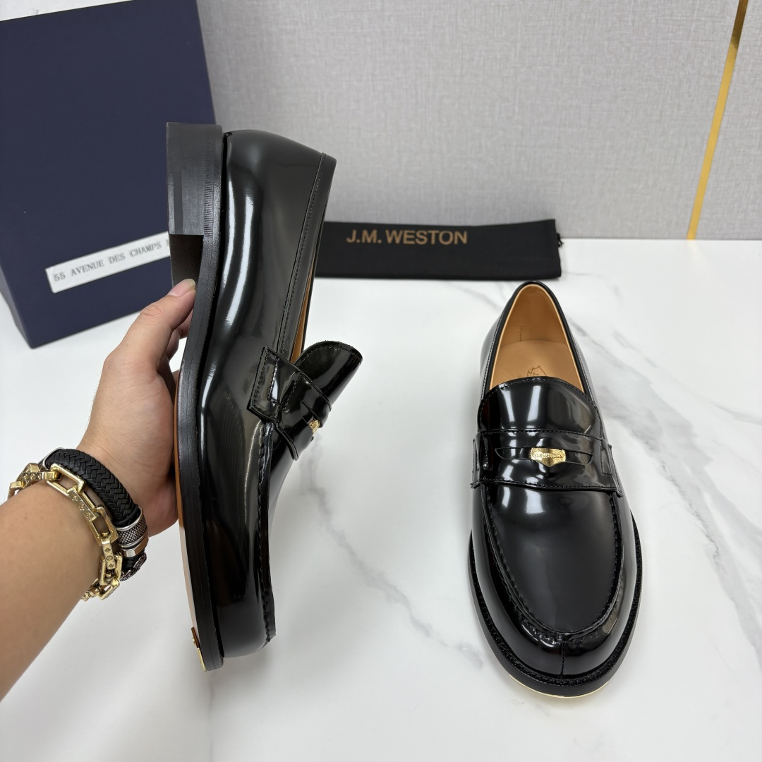 💋💍J.M.Westo*n  威士-顿    品牌经典 180 系列乐福鞋皮鞋   法国顶级皮鞋品牌  威士-顿皮鞋品牌