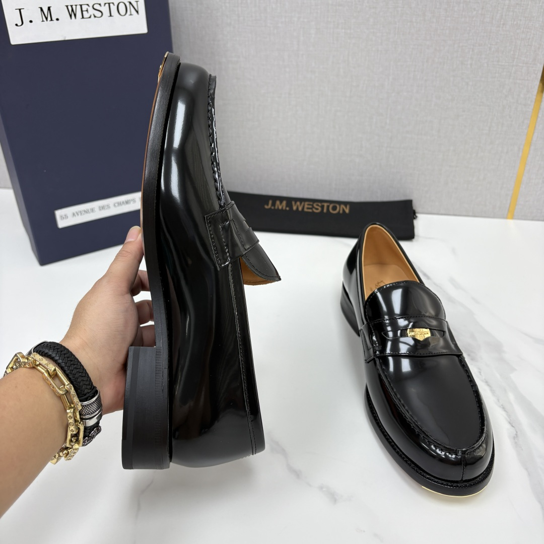 💋💍J.M.Westo*n  威士-顿    品牌经典 180 系列乐福鞋皮鞋   法国顶级皮鞋品牌  威士-顿皮鞋品牌