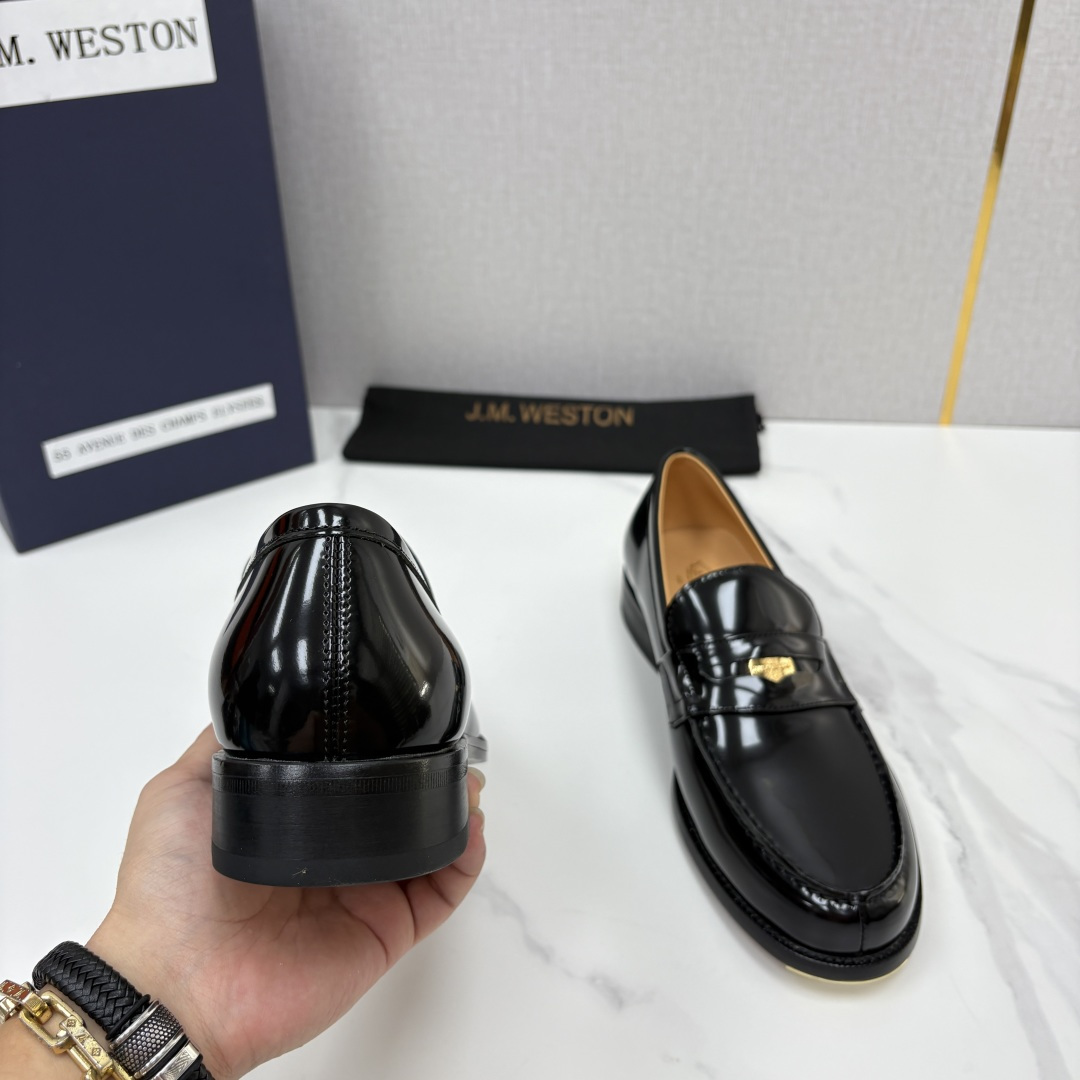 💋💍J.M.Westo*n  威士-顿    品牌经典 180 系列乐福鞋皮鞋   法国顶级皮鞋品牌  威士-顿皮鞋品牌