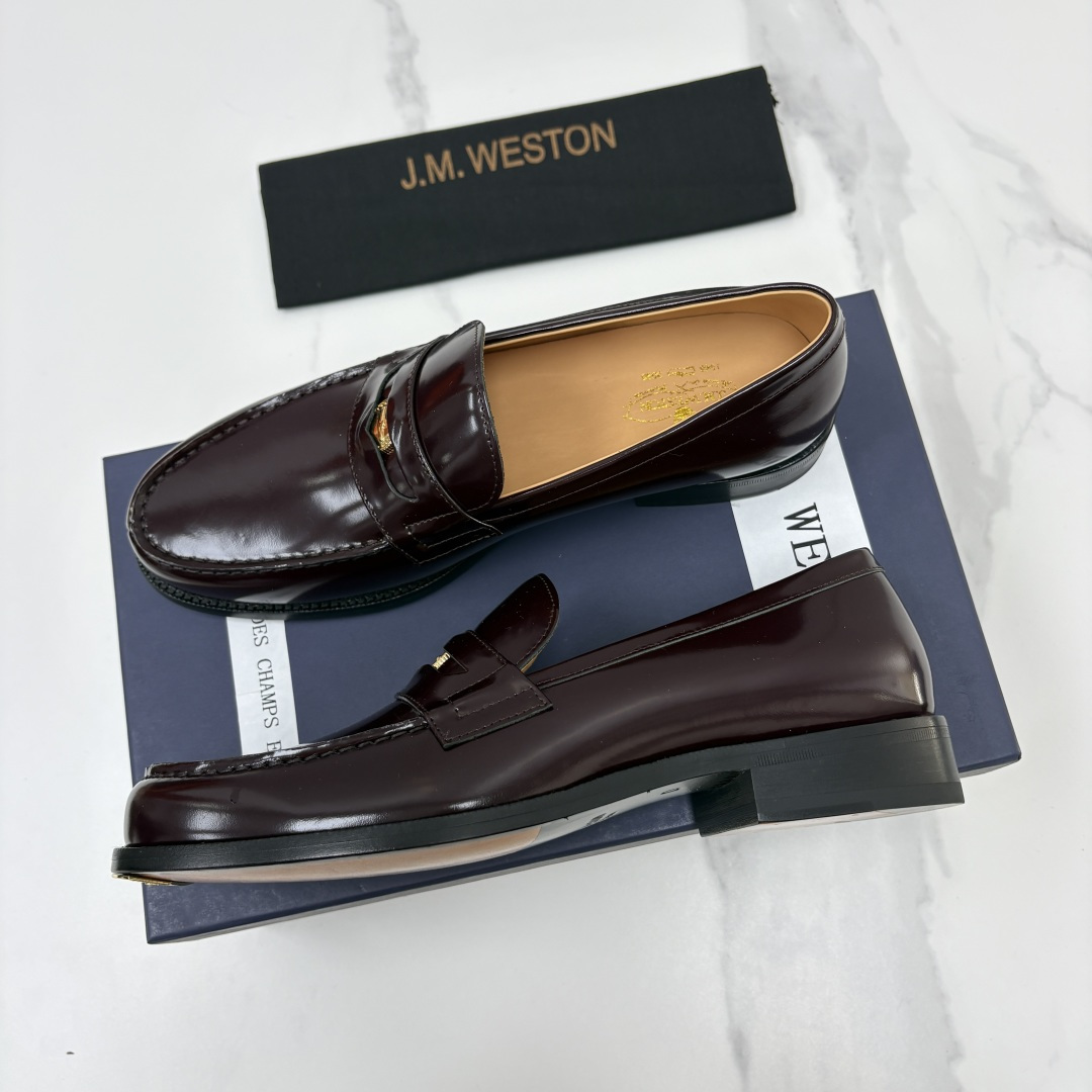 💋💍J.M.Westo*n 威士-顿 品牌经典 180 系列乐福鞋皮鞋 法国顶级皮鞋品牌 威士-顿皮鞋品牌 💋💍J.M.Westo*n 威士-顿 品牌经典 180 系列乐福鞋皮鞋 法国顶级皮鞋品牌 威士-顿皮鞋品牌