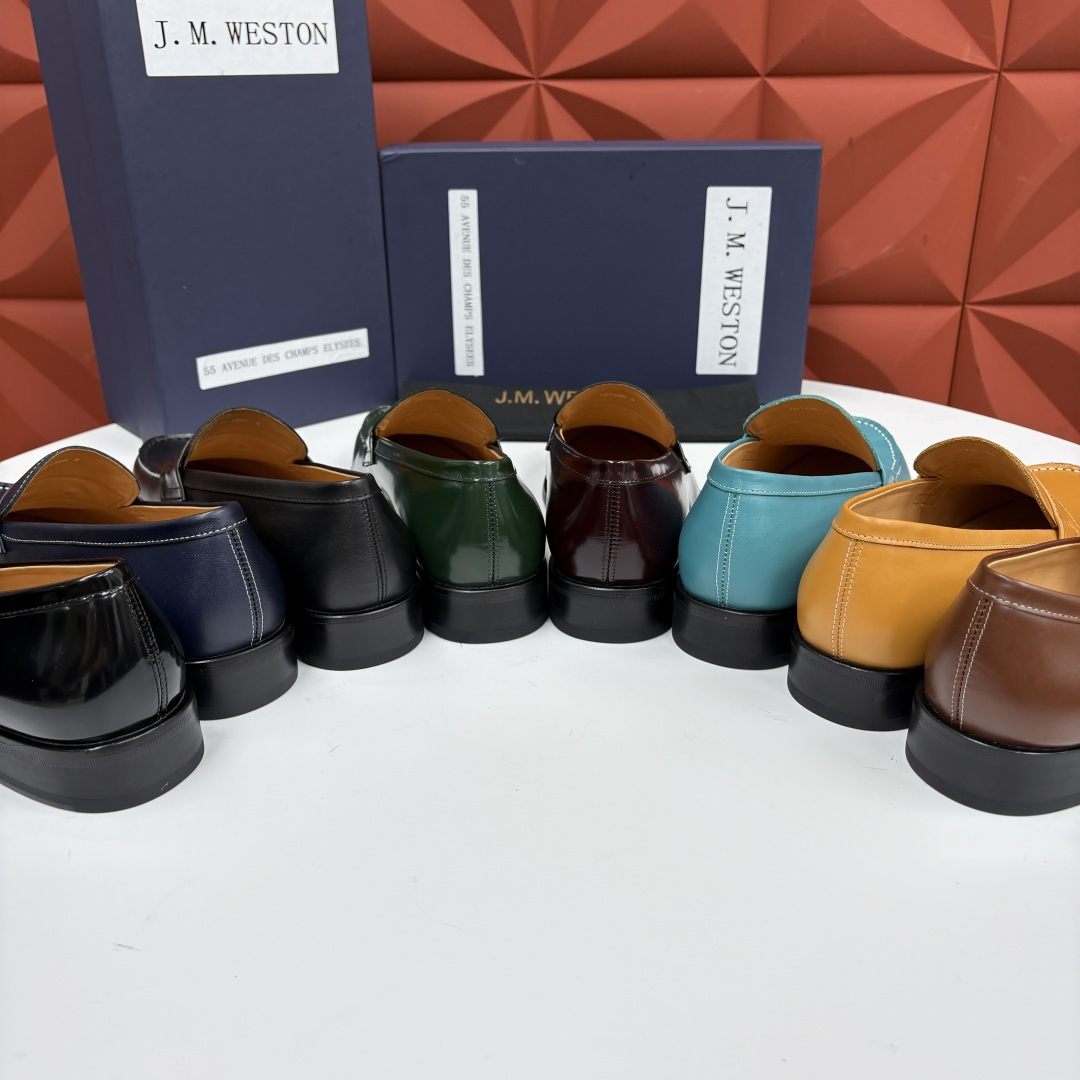 💋💍J.M.Westo*n  威士-顿    品牌经典 180 系列乐福鞋皮鞋   法国顶级皮鞋品牌  威士-顿皮鞋品牌