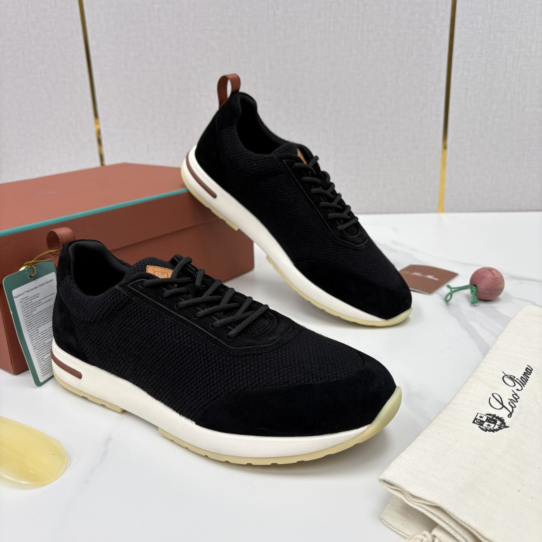 💋💍LP 家新品 Loro Pian* 诺悠*翩雅 Week End Walk 男士科技网布拼接反毛皮休闲运 💋💍LP 家新品 Loro Pian* 诺悠*翩雅 Week End Walk 男士科技网布拼接反毛皮休闲运