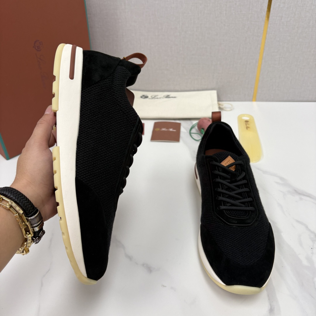 💋💍LP 家新品 Loro Pian* 诺悠*翩雅 Week End Walk 男士科技网布拼接反毛皮休闲运 💋💍LP 家新品 Loro Pian* 诺悠*翩雅 Week End Walk 男士科技网布拼接反毛皮休闲运