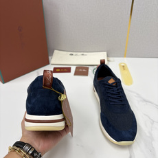 💋💍LP 家新品 Loro Pian* 诺悠*翩雅 Week End Walk 男士科技网布拼接反毛皮休闲运 💋💍LP 家新品 Loro Pian* 诺悠*翩雅 Week End Walk 男士科技网布拼接反毛皮休闲运