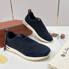 💋💍LP 家新品 Loro Pian* 诺悠*翩雅 Week End Walk 男士科技网布拼接反毛皮休闲运 💋💍LP 家新品 Loro Pian* 诺悠*翩雅 Week End Walk 男士科技网布拼接反毛皮休闲运