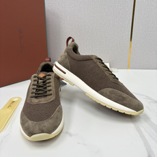 💋💍LP 家新品 Loro Pian* 诺悠*翩雅 Week End Walk 男士科技网布拼接反毛皮休闲运 💋💍LP 家新品 Loro Pian* 诺悠*翩雅 Week End Walk 男士科技网布拼接反毛皮休闲运