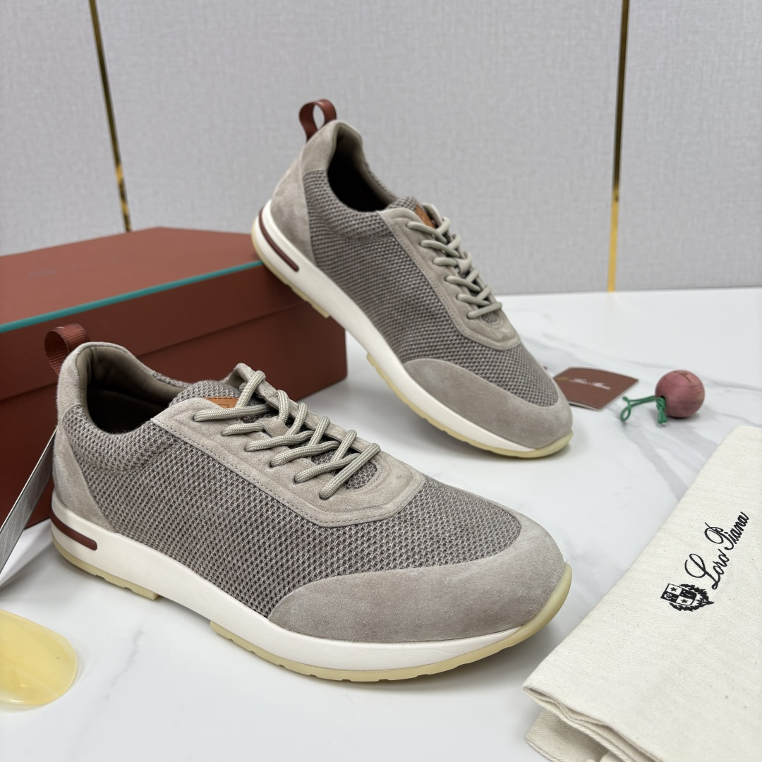 💋💍LP 家新品 Loro Pian* 诺悠*翩雅 Week End Walk 男士科技网布拼接反毛皮休闲运 💋💍LP 家新品 Loro Pian* 诺悠*翩雅 Week End Walk 男士科技网布拼接反毛皮休闲运