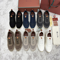 💋💍LP 家新品 Loro Pian* 诺悠*翩雅 Week End Walk 男士科技网布拼接反毛皮休闲运 💋💍LP 家新品 Loro Pian* 诺悠*翩雅 Week End Walk 男士科技网布拼接反毛皮休闲运