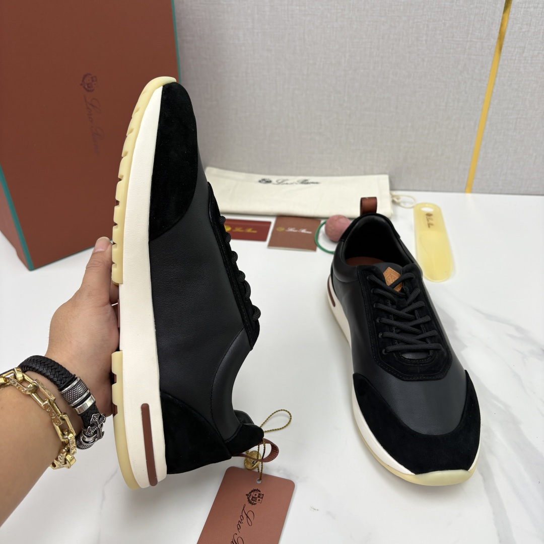 💋💍LP 家新品 Loro Pian* 诺悠*翩雅 Week End Walk 男士牛皮拼接反毛皮休闲运动鞋 💋💍LP 家新品 Loro Pian* 诺悠*翩雅 Week End Walk 男士牛皮拼接反毛皮休闲运动鞋