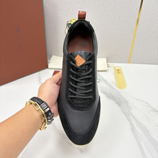 💋💍LP 家新品 Loro Pian* 诺悠*翩雅 Week End Walk 男士牛皮拼接反毛皮休闲运动鞋 💋💍LP 家新品 Loro Pian* 诺悠*翩雅 Week End Walk 男士牛皮拼接反毛皮休闲运动鞋