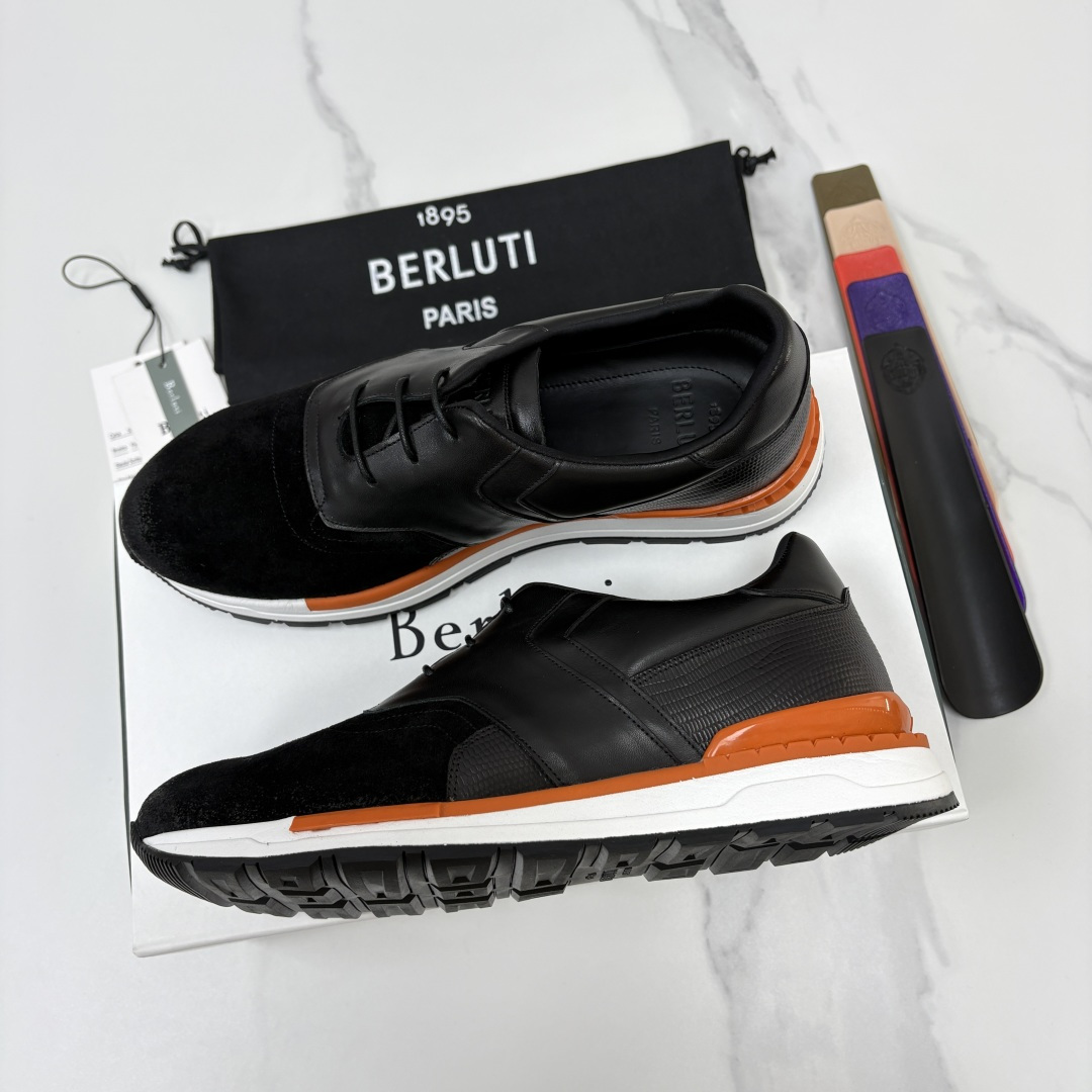 💋💍Berlut* 布鲁提 升级版第四代私模大底 Fast Track皮革运动鞋 官方定制款 13,500 最新款男 💋💍Berlut* 布鲁提 升级版第四代私模大底 Fast Track皮革运动鞋 官方定制款 13,500 最新款男