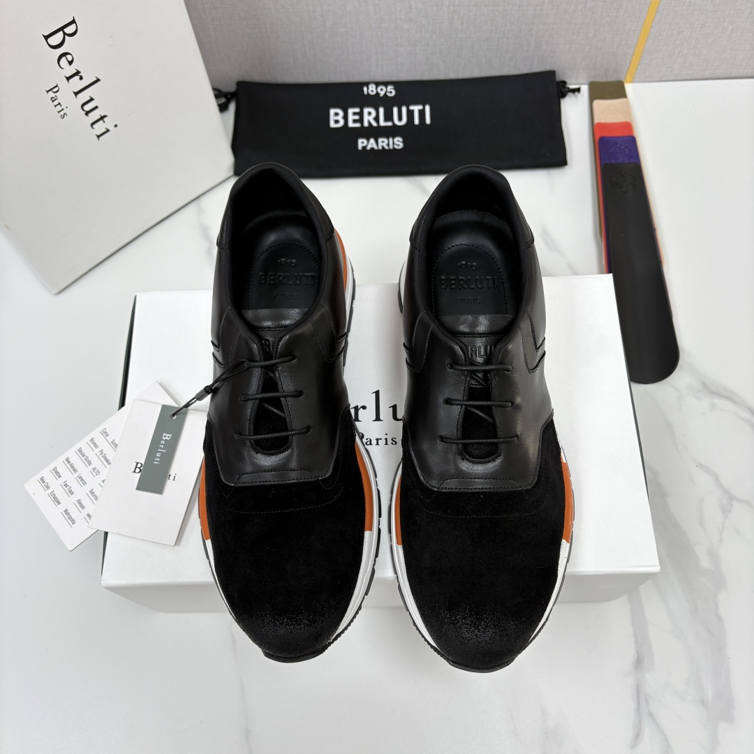 💋💍Berlut* 布鲁提 升级版第四代私模大底 Fast Track皮革运动鞋 官方定制款 13,500 最新款男 💋💍Berlut* 布鲁提 升级版第四代私模大底 Fast Track皮革运动鞋 官方定制款 13,500 最新款男