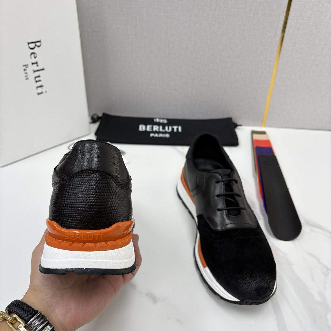 💋💍Berlut* 布鲁提 升级版第四代私模大底 Fast Track皮革运动鞋 官方定制款 13,500 最新款男 💋💍Berlut* 布鲁提 升级版第四代私模大底 Fast Track皮革运动鞋 官方定制款 13,500 最新款男