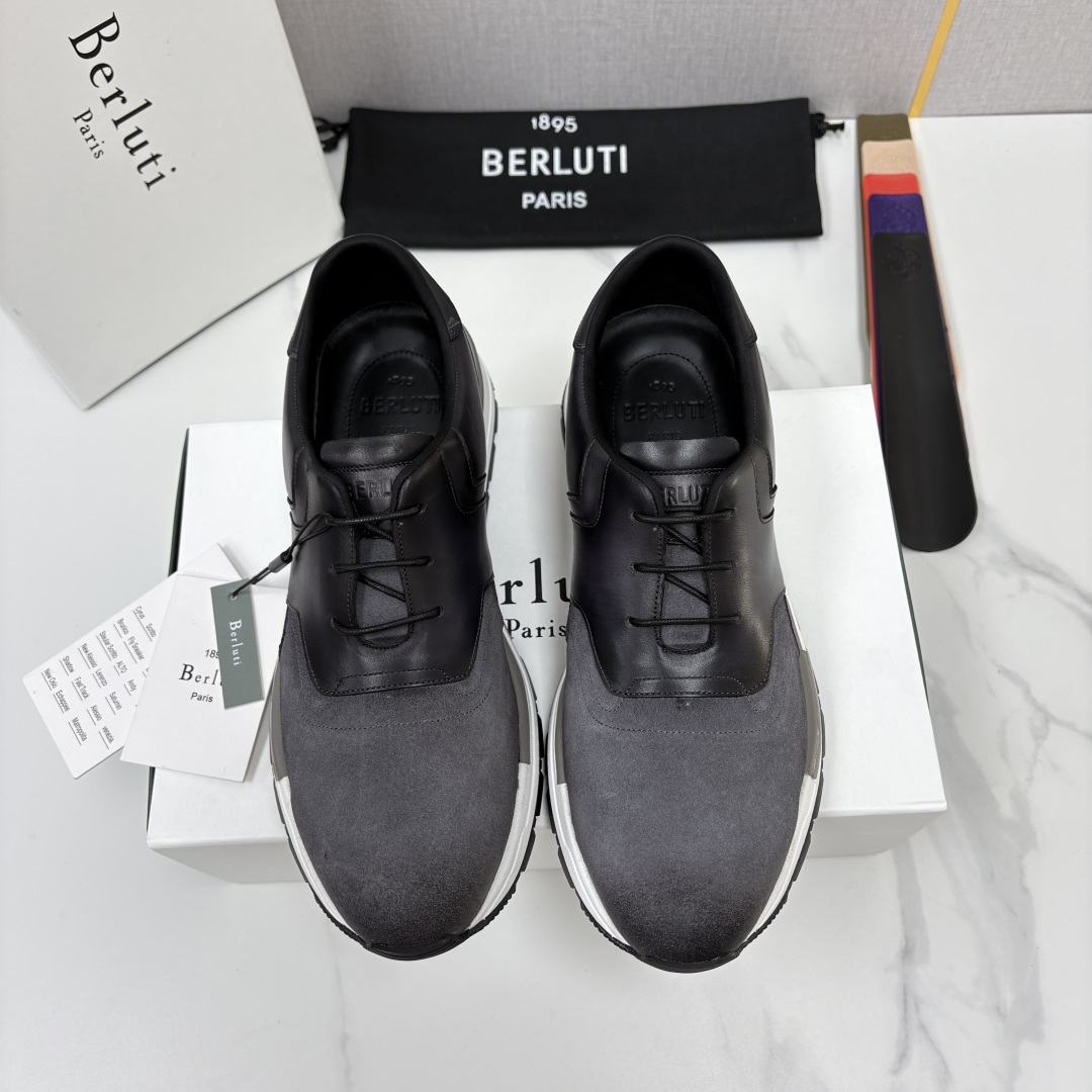 💋💍Berlut* 布鲁提 升级版第四代私模大底 Fast Track皮革运动鞋 官方定制款 13,500 最新款男 💋💍Berlut* 布鲁提 升级版第四代私模大底 Fast Track皮革运动鞋 官方定制款 13,500 最新款男