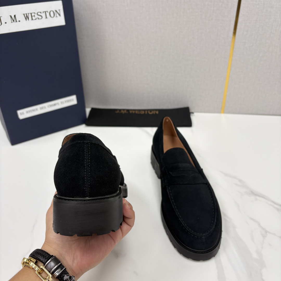 💋💍J.M.Westo*n  威士-顿    品牌经典 180 系列乐福鞋皮鞋   法国顶级皮鞋品牌  威士-顿皮鞋品牌