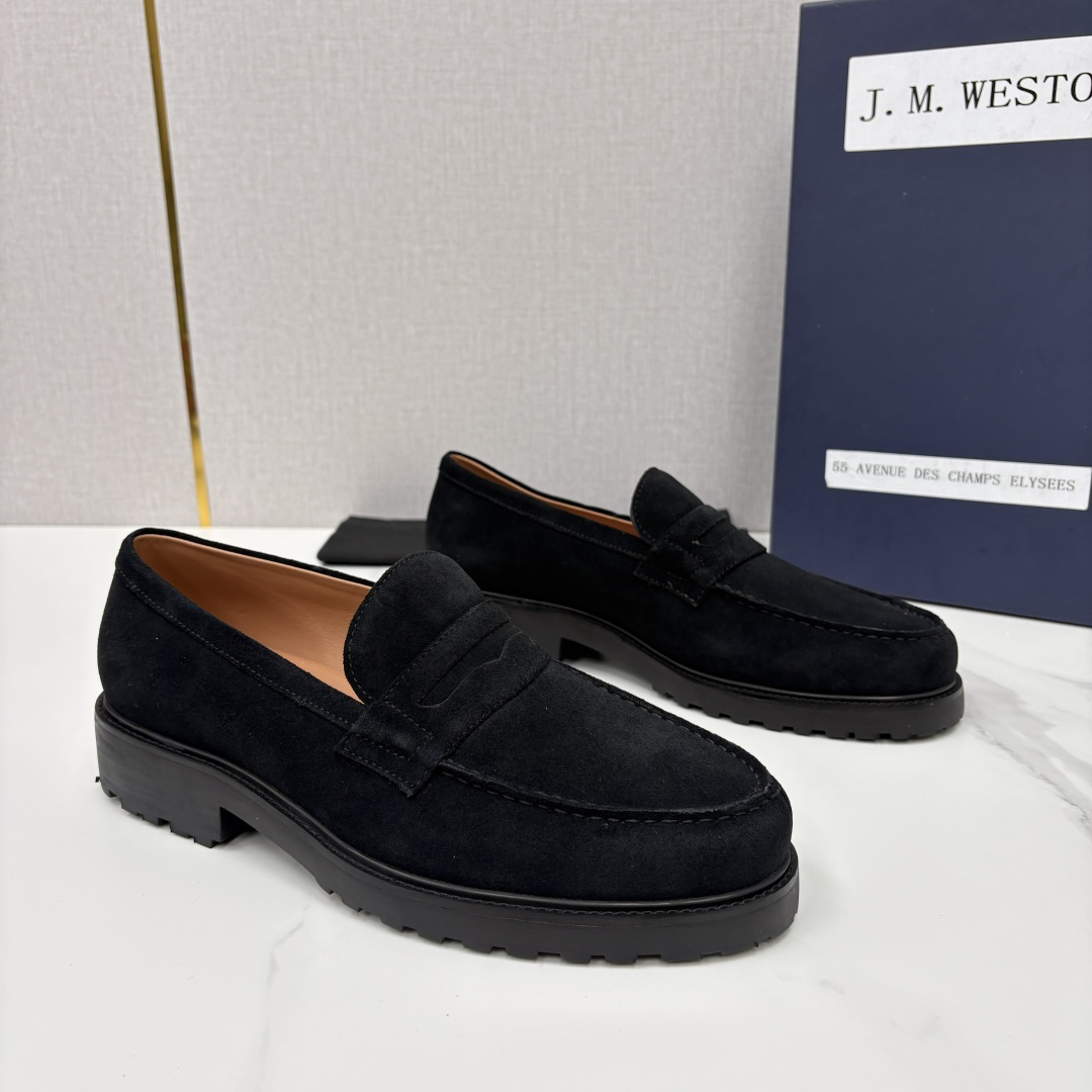 💋💍J.M.Westo*n  威士-顿    品牌经典 180 系列乐福鞋皮鞋   法国顶级皮鞋品牌  威士-顿皮鞋品牌