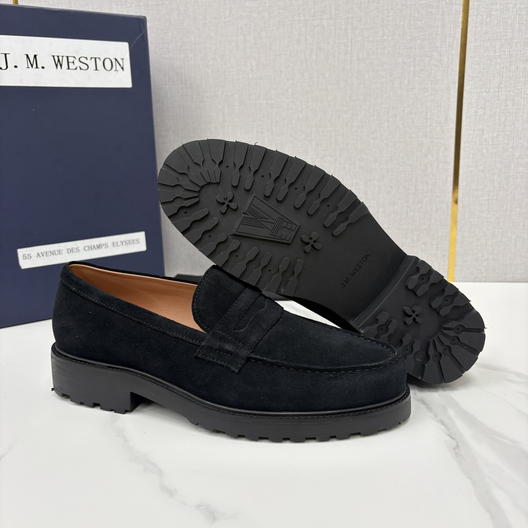 💋💍J.M.Westo*n  威士-顿    品牌经典 180 系列乐福鞋皮鞋   法国顶级皮鞋品牌  威士-顿皮鞋品牌