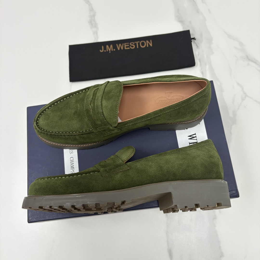💋💍J.M.Westo*n  威士-顿    品牌经典 180 系列乐福鞋皮鞋   法国顶级皮鞋品牌  威士-顿皮鞋品牌