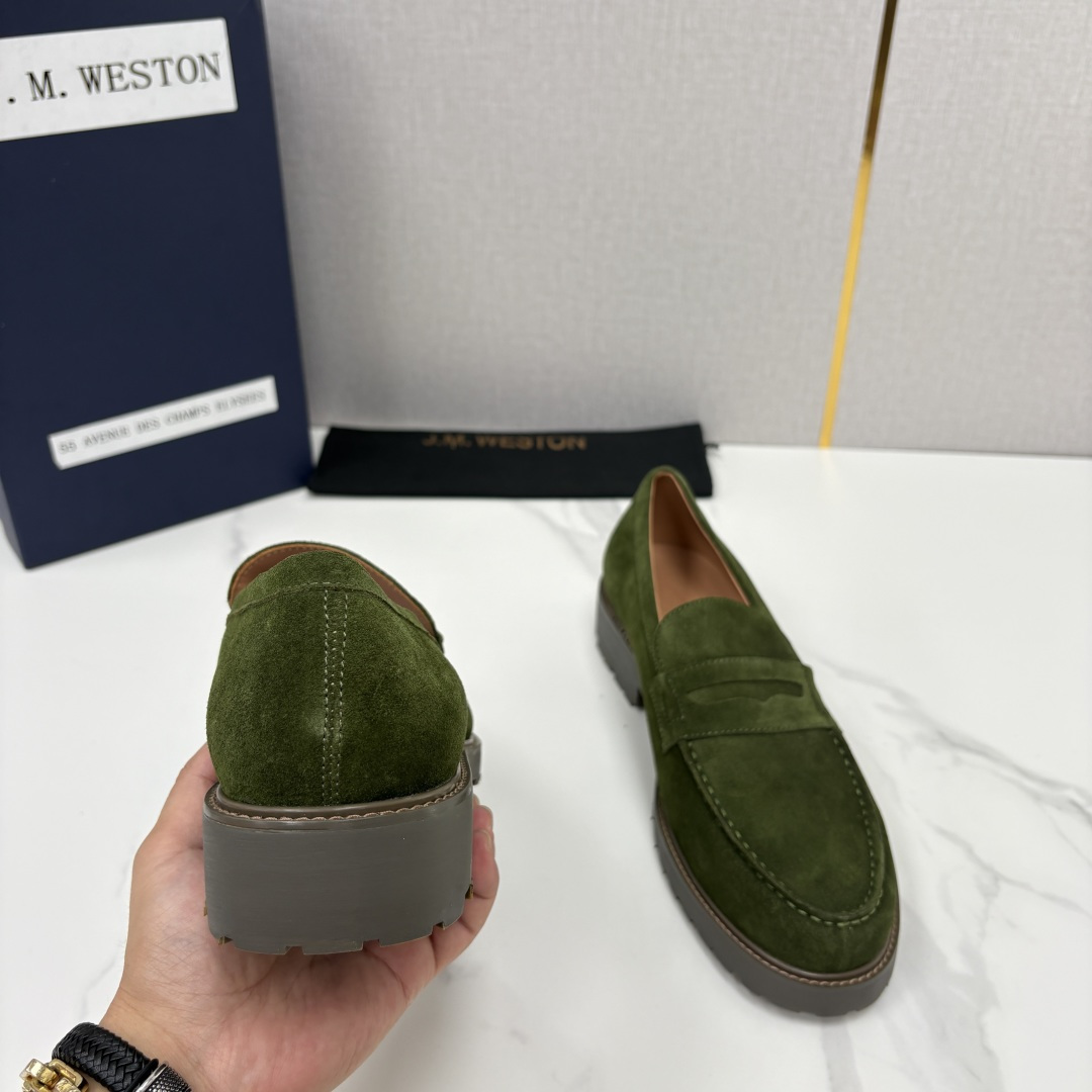 💋💍J.M.Westo*n  威士-顿    品牌经典 180 系列乐福鞋皮鞋   法国顶级皮鞋品牌  威士-顿皮鞋品牌
