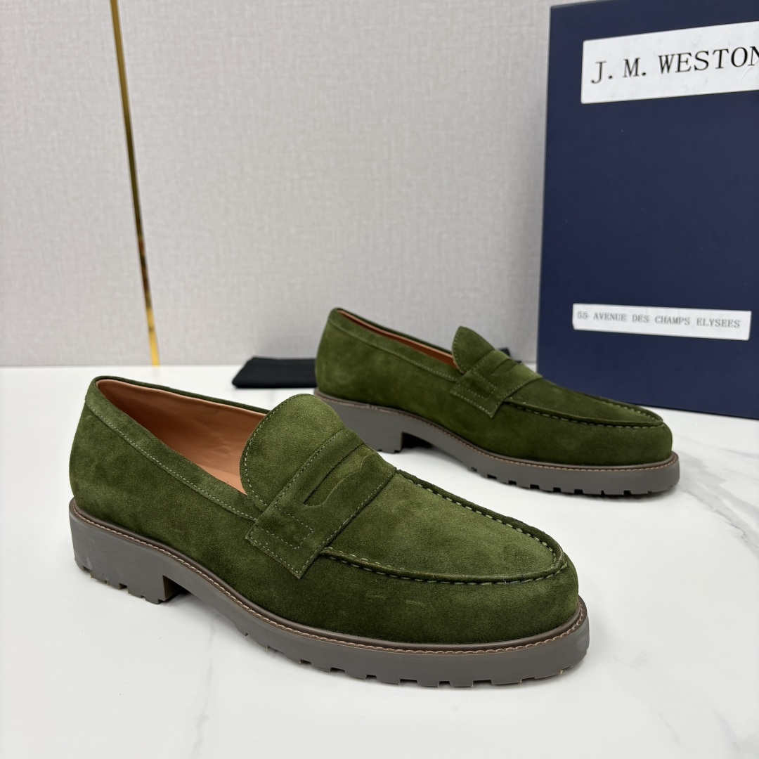 💋💍J.M.Westo*n  威士-顿    品牌经典 180 系列乐福鞋皮鞋   法国顶级皮鞋品牌  威士-顿皮鞋品牌