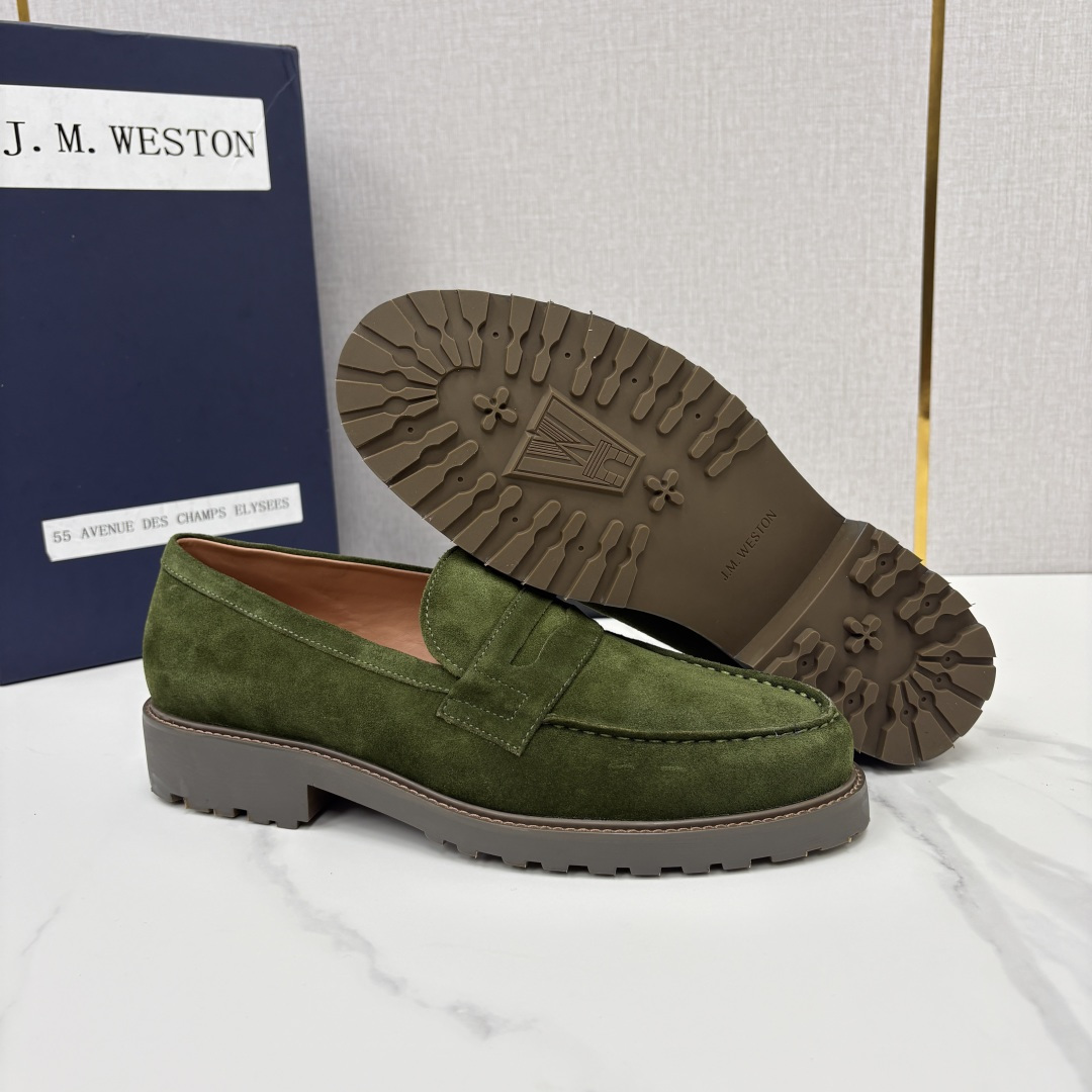 💋💍J.M.Westo*n  威士-顿    品牌经典 180 系列乐福鞋皮鞋   法国顶级皮鞋品牌  威士-顿皮鞋品牌
