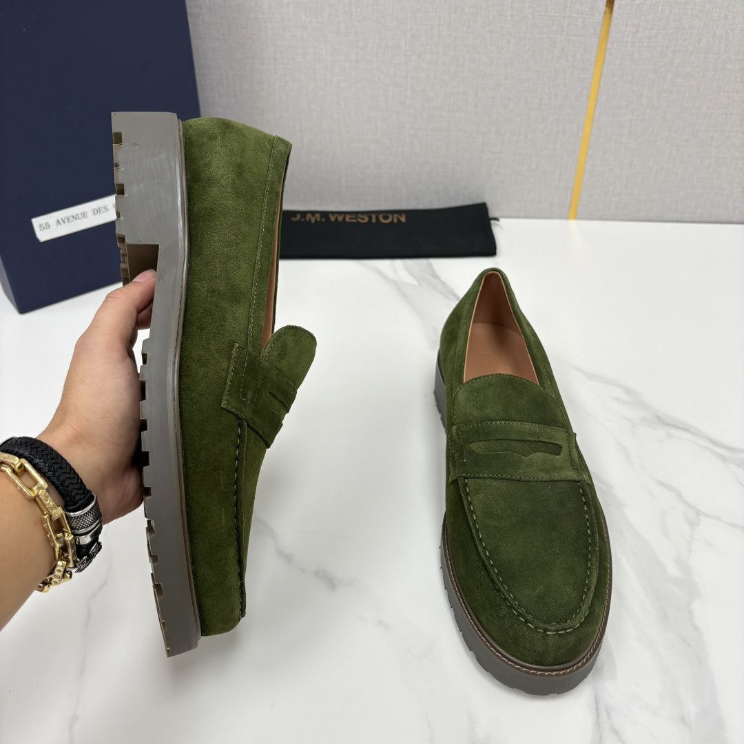 💋💍J.M.Westo*n  威士-顿    品牌经典 180 系列乐福鞋皮鞋   法国顶级皮鞋品牌  威士-顿皮鞋品牌