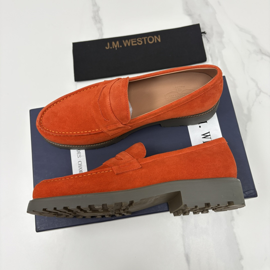 💋💍J.M.Westo*n  威士-顿    品牌经典 180 系列乐福鞋皮鞋   法国顶级皮鞋品牌  威士-顿皮鞋品牌