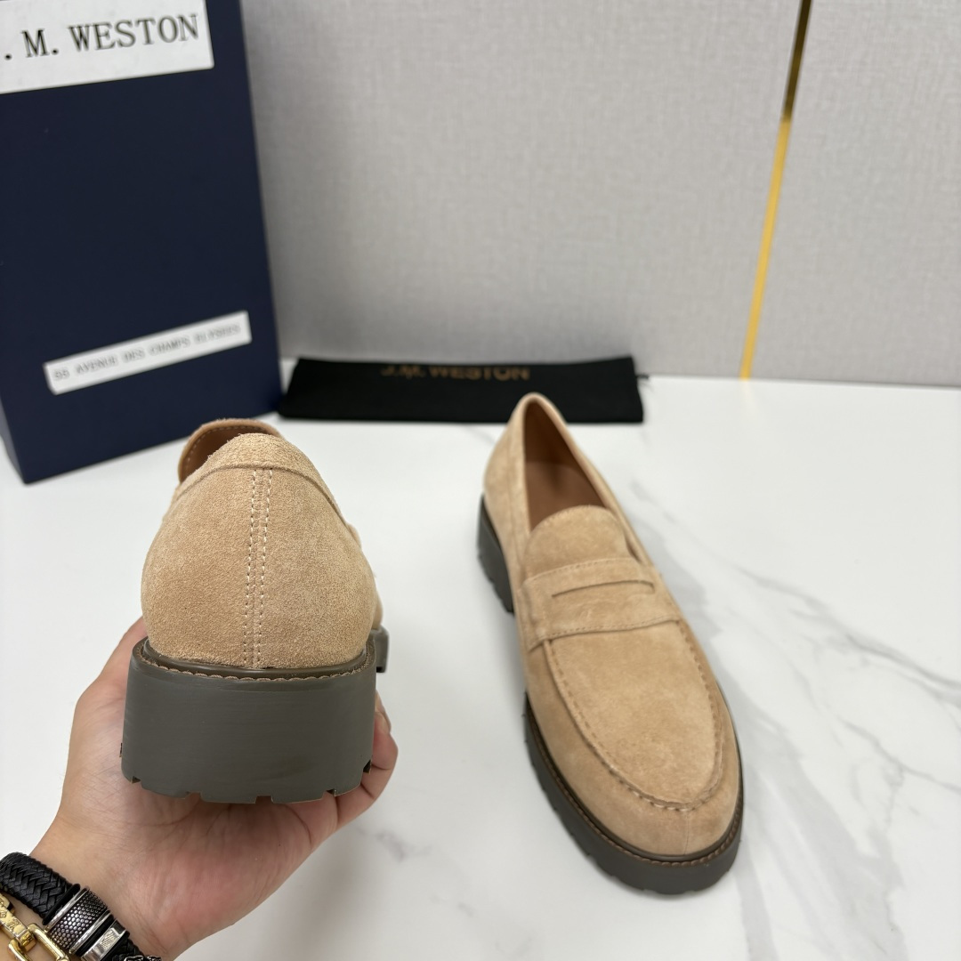 💋💍J.M.Westo*n  威士-顿    品牌经典 180 系列乐福鞋皮鞋   法国顶级皮鞋品牌  威士-顿皮鞋品牌