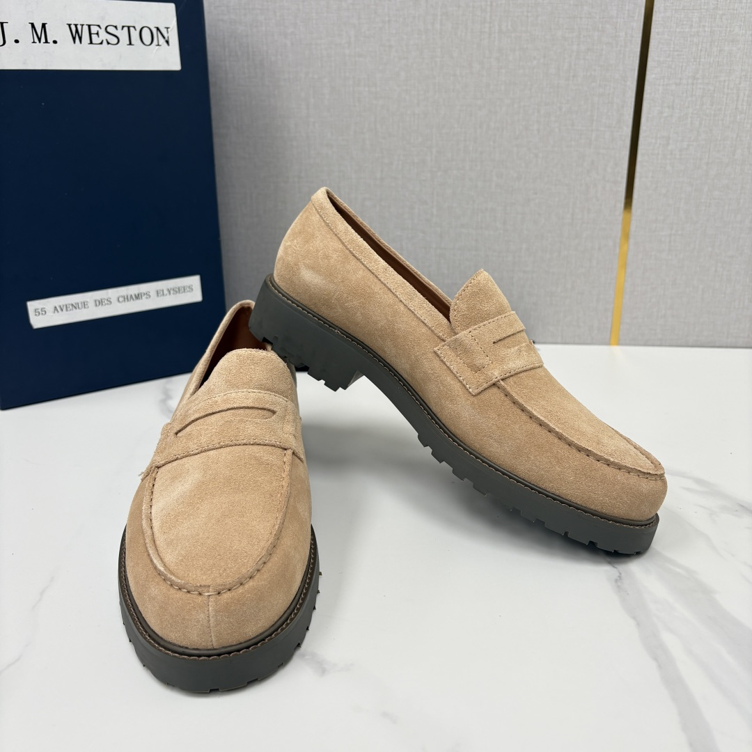 💋💍J.M.Westo*n  威士-顿    品牌经典 180 系列乐福鞋皮鞋   法国顶级皮鞋品牌  威士-顿皮鞋品牌