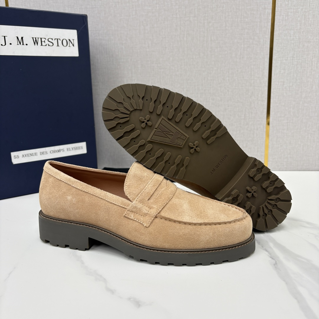 💋💍J.M.Westo*n  威士-顿    品牌经典 180 系列乐福鞋皮鞋   法国顶级皮鞋品牌  威士-顿皮鞋品牌