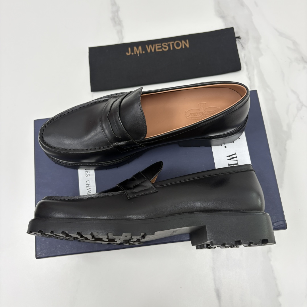 💋💍J.M.Westo*n  威士-顿    品牌经典 180 系列乐福鞋皮鞋   法国顶级皮鞋品牌  威士-顿皮鞋品牌