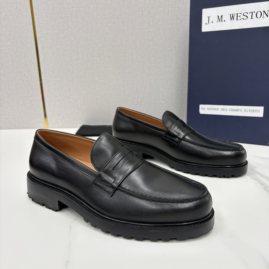 💋💍J.M.Westo*n  威士-顿    品牌经典 180 系列乐福鞋皮鞋   法国顶级皮鞋品牌  威士-顿皮鞋品牌