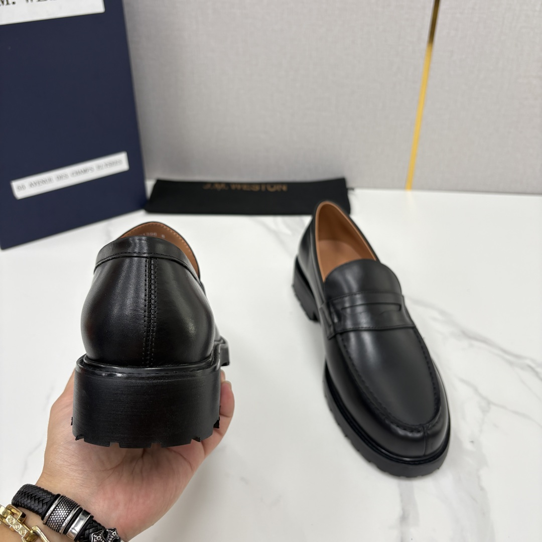 💋💍J.M.Westo*n  威士-顿    品牌经典 180 系列乐福鞋皮鞋   法国顶级皮鞋品牌  威士-顿皮鞋品牌