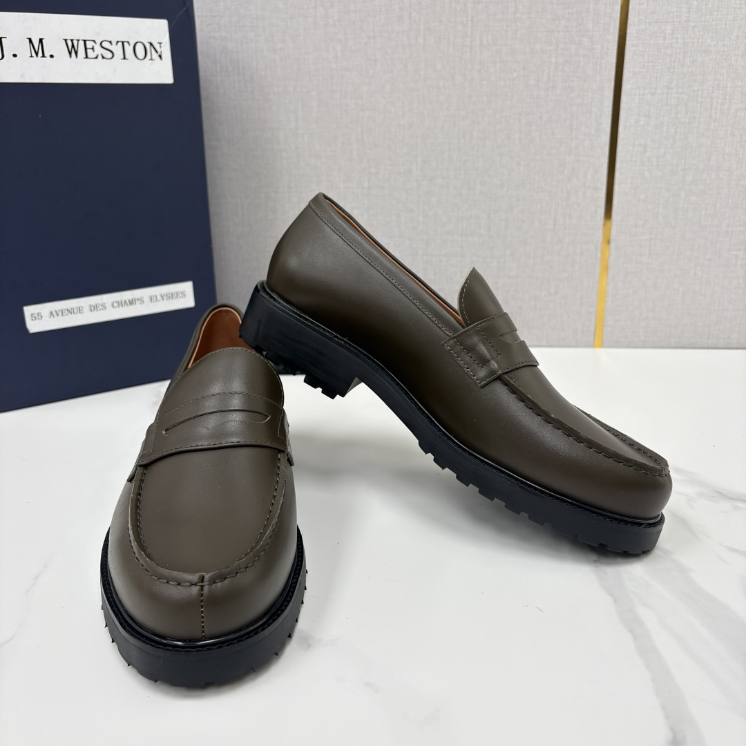 💋💍J.M.Westo*n 威士-顿 品牌经典 180 系列乐福鞋皮鞋 法国顶级皮鞋品牌 威士-顿皮鞋品牌 💋💍J.M.Westo*n 威士-顿 品牌经典 180 系列乐福鞋皮鞋 法国顶级皮鞋品牌 威士-顿皮鞋品牌