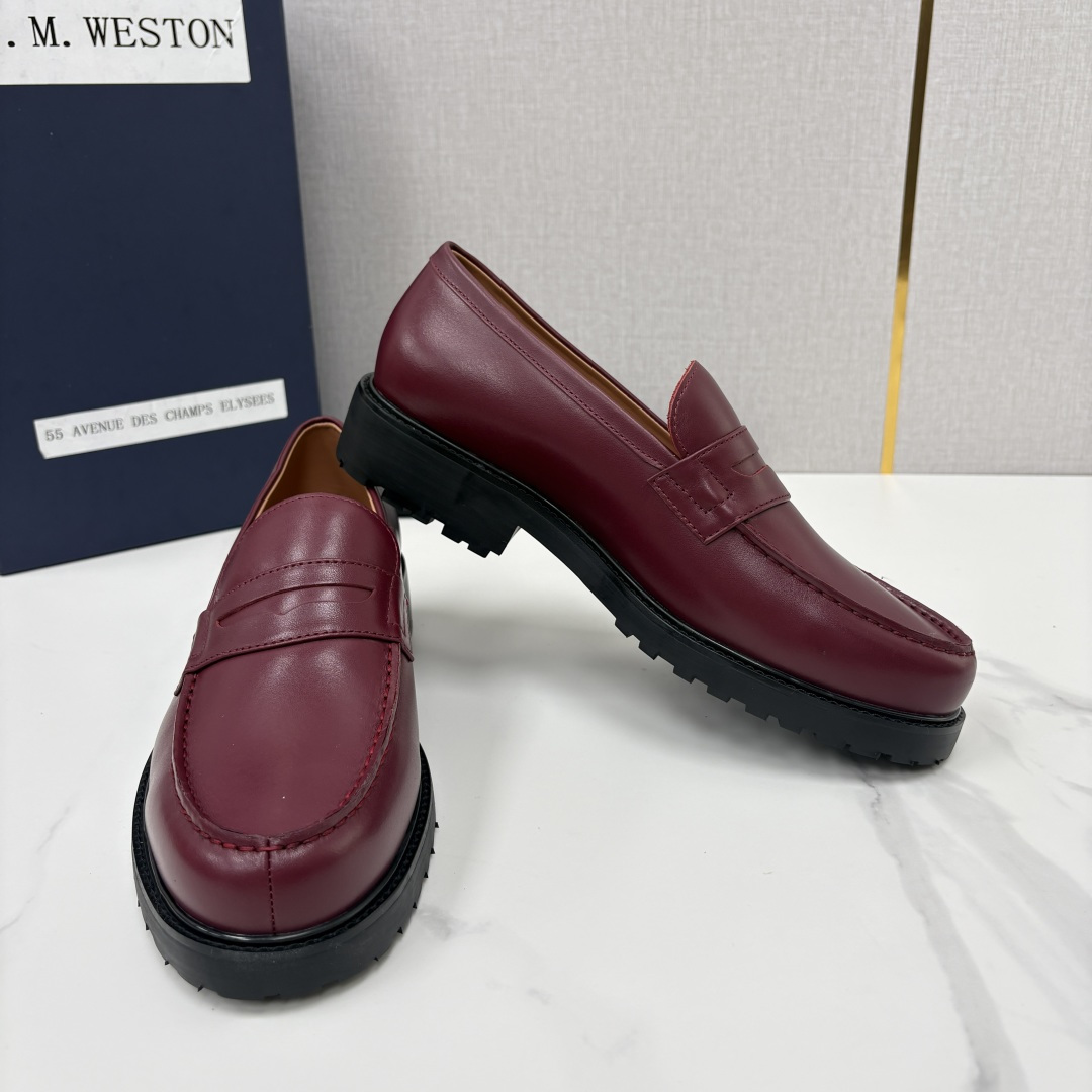 💋💍J.M.Westo*n 威士-顿 品牌经典 180 系列乐福鞋皮鞋 法国顶级皮鞋品牌 威士-顿皮鞋品牌 💋💍J.M.Westo*n 威士-顿 品牌经典 180 系列乐福鞋皮鞋 法国顶级皮鞋品牌 威士-顿皮鞋品牌
