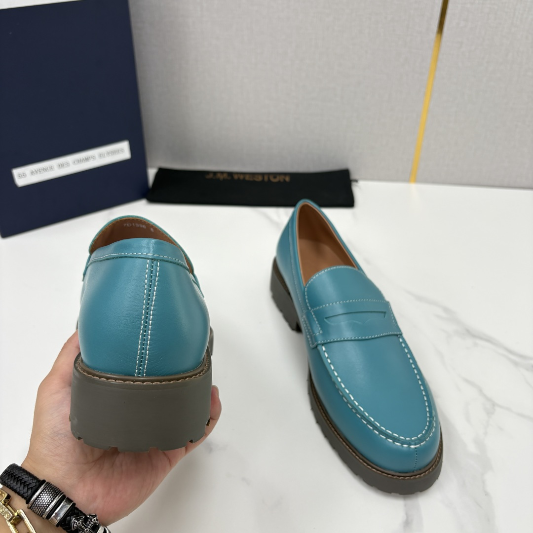 💋💍J.M.Westo*n  威士-顿    品牌经典 180 系列乐福鞋皮鞋   法国顶级皮鞋品牌  威士-顿皮鞋品牌
